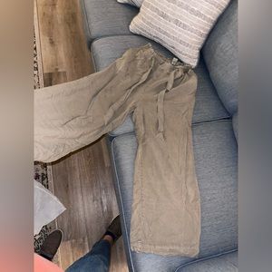 Wide leg flare pants